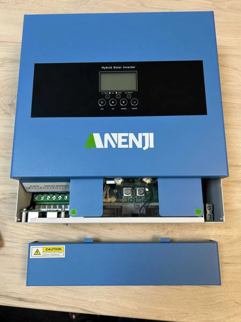 В наявності! Гібридний інвертор ANENJI 4.2kW ANJ-4200W-24V-W, ОНОВЛЕНА МОДЕЛЬ 2026, безкоштовна доставка! — фото 4