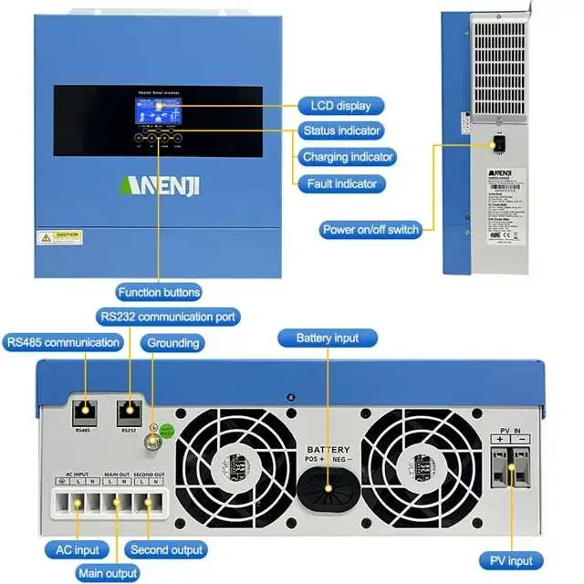 В наявності! Гібридний інвертор ANENJI 4.2kW ANJ-4200W-24V-W, ОНОВЛЕНА МОДЕЛЬ 2026, безкоштовна доставка! — фото 6