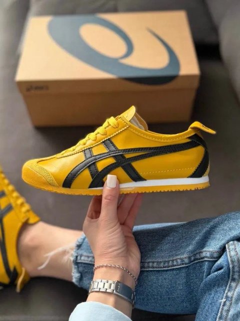 В Наявності! Кросівки Asics Onitsuka Tiger Mexico 66,Асікс Мексіко, жовті чоловічі