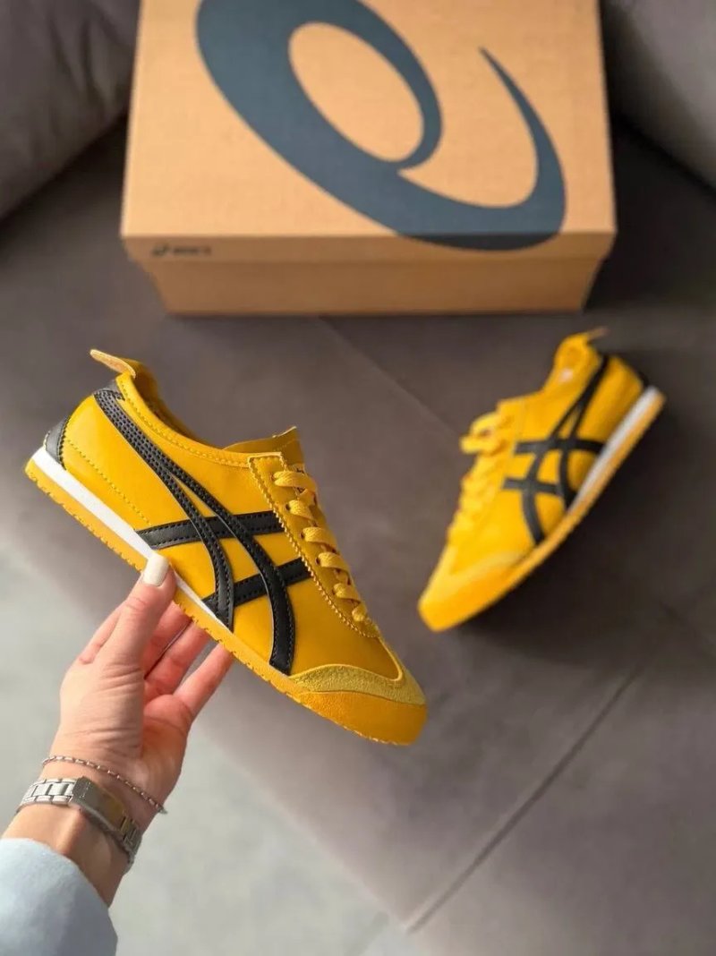 В Наявності! Кросівки Asics Onitsuka Tiger Mexico 66,Асікс Мексіко, жовті чоловічі — фото 3