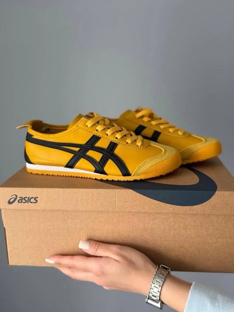В Наявності! Кросівки Asics Onitsuka Tiger Mexico 66,Асікс Мексіко, жовті чоловічі — фото 5
