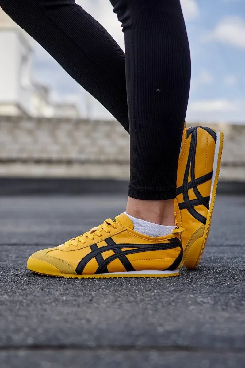В Наявності! Кросівки Asics Onitsuka Tiger Mexico 66,Асікс Мексіко, жовті чоловічі — фото 6