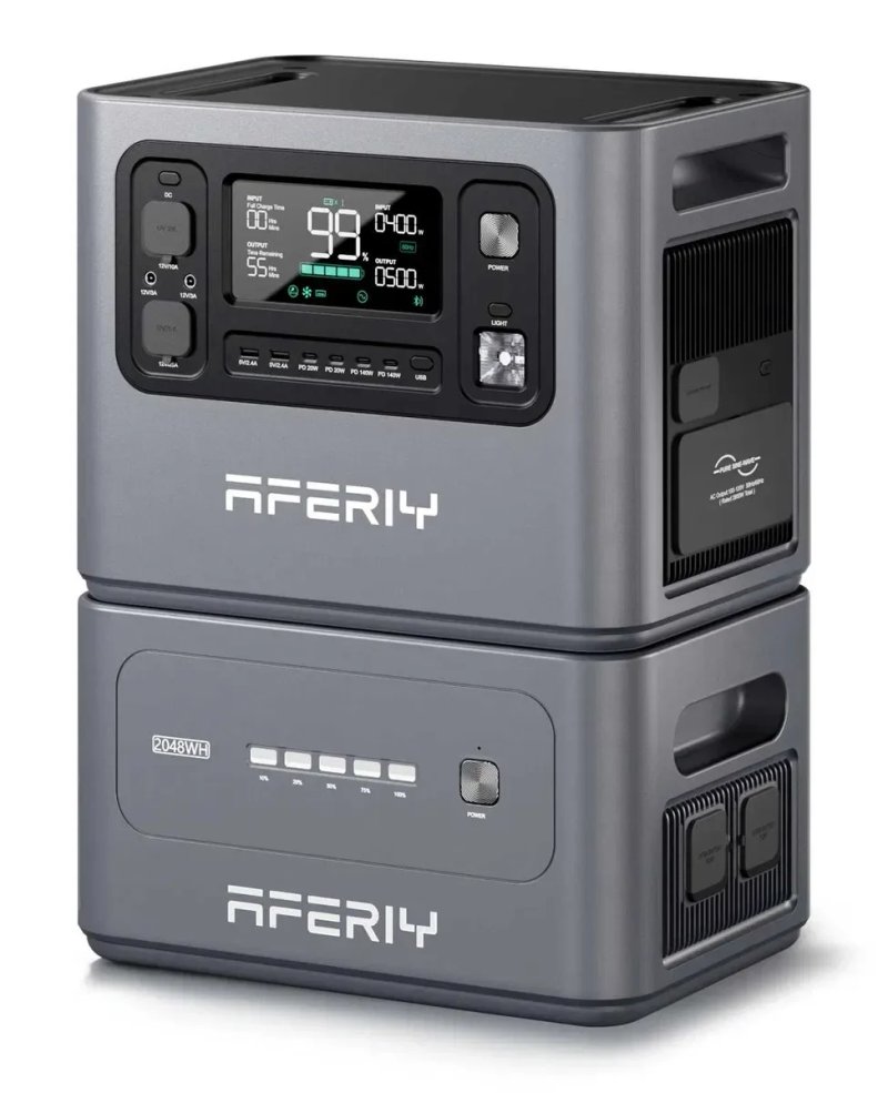 ‼️‼️В НАЯВНОСТІ‼️‼️Зарядна станція AFERIY P280 2800W/2048-10240Wh‼️ — фото 2