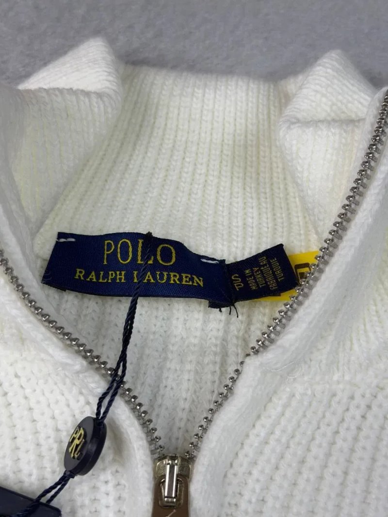 В’язаний зіп 1/3 світшот Polo Ralph Lauren/зіп кардиган Polo /кофта на замку поло ральф лаурен — фото 3