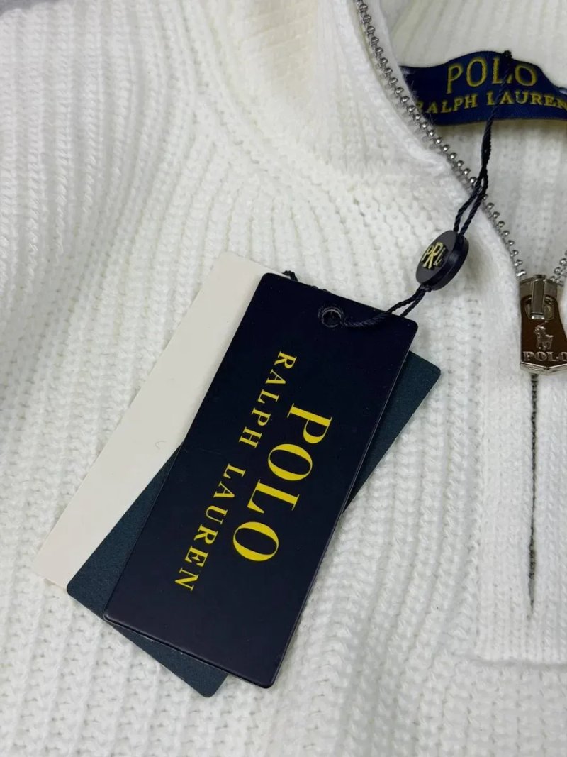 В’язаний зіп 1/3 світшот Polo Ralph Lauren/зіп кардиган Polo /кофта на замку поло ральф лаурен — фото 4