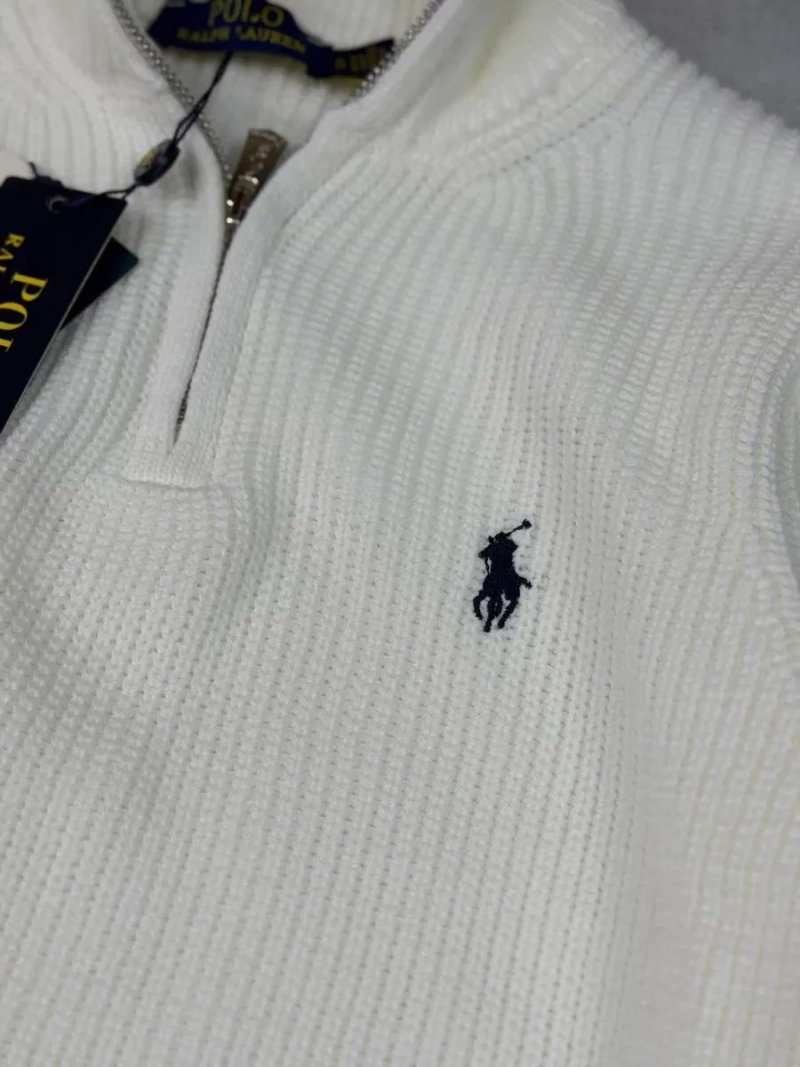 В’язаний зіп 1/3 світшот Polo Ralph Lauren/зіп кардиган Polo /кофта на замку поло ральф лаурен — фото 5