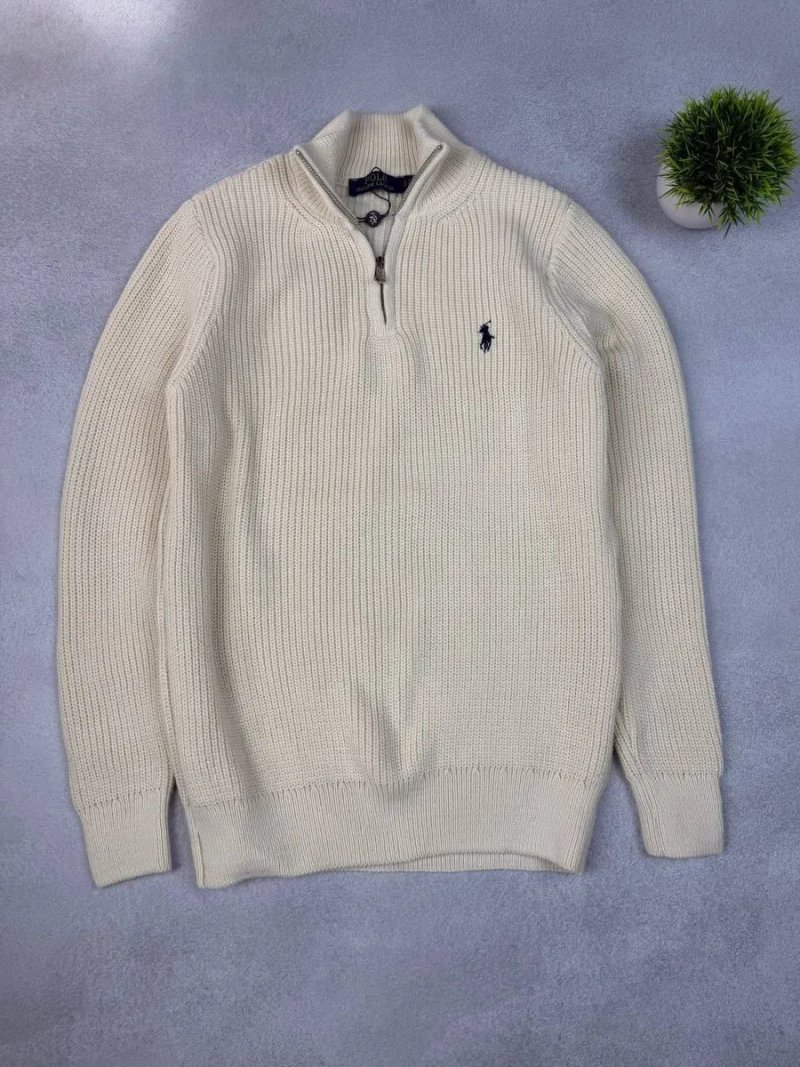 В’язаний зіп 1/3 світшот Polo Ralph Lauren/зіп кардиган Polo /кофта на замку поло ральф лаурен — фото 6