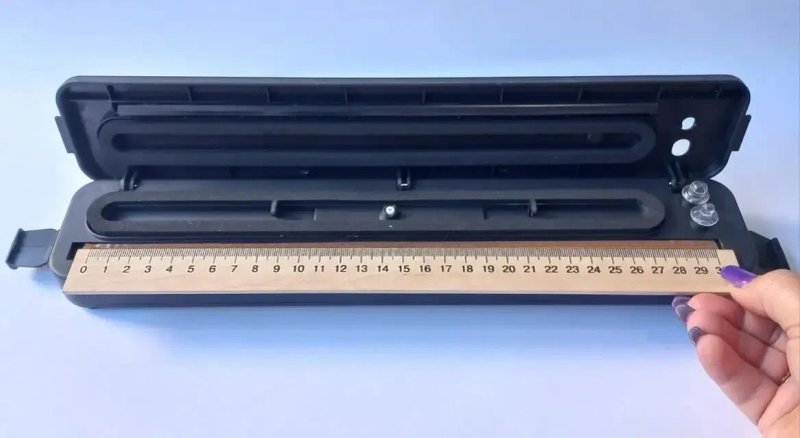 Вакуумний пакувальник для продуктів BITEK BT-410Y 110 Вт вакууматор ручний побутовий чорний — фото 8