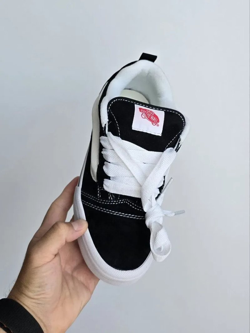 Vans KNU Skool Black White, кеди Ванс Кну Скул , унісекс кеди ванси 36-45 — фото 3