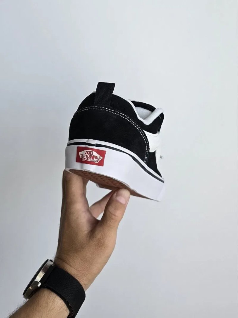 Vans KNU Skool Black White, кеди Ванс Кну Скул , унісекс кеди ванси 36-45 — фото 4