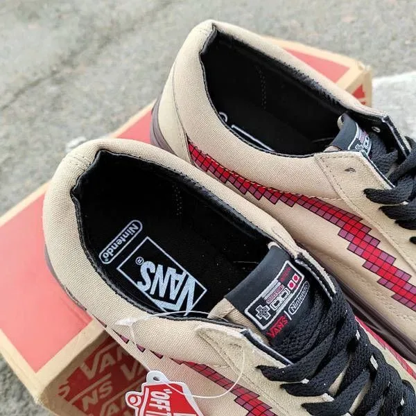 Vans old school бордовые бежевые кеды кроссовки красовки кросівки кеди вансы ванс  чоловічі жіночі  літні весняні 36 37 38 39 40 41 42 43 44 р — фото 7
