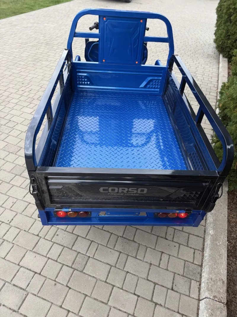 Вантажий трицикл електротрицикл Corso Truck Urban 1000вт 72в 45амп — фото 3