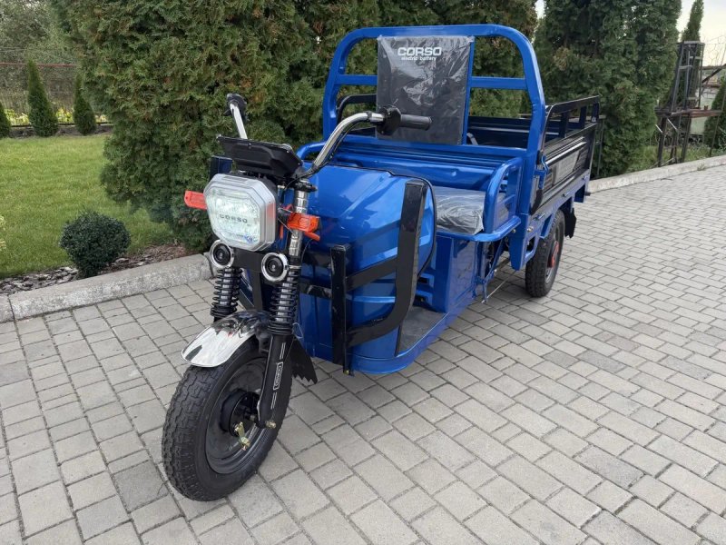Вантажий трицикл електротрицикл Corso Truck Urban 1000вт 72в 45амп — фото 8