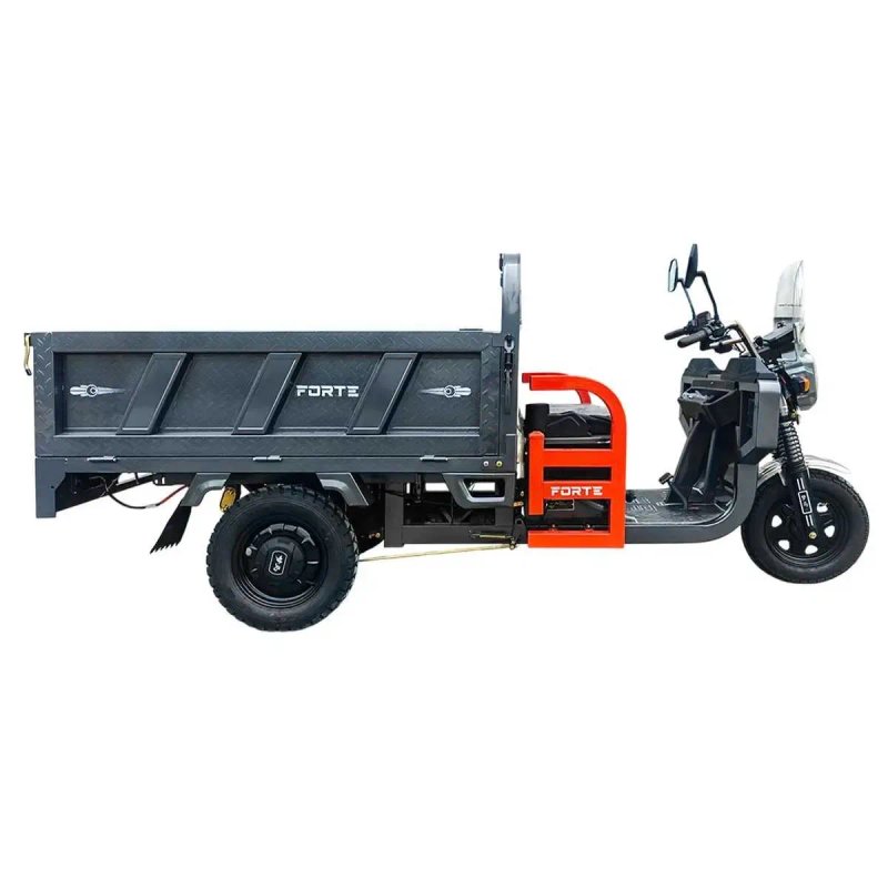 Вантажний електричний трицикл FORTE GP-1200-C Сірий — фото 3