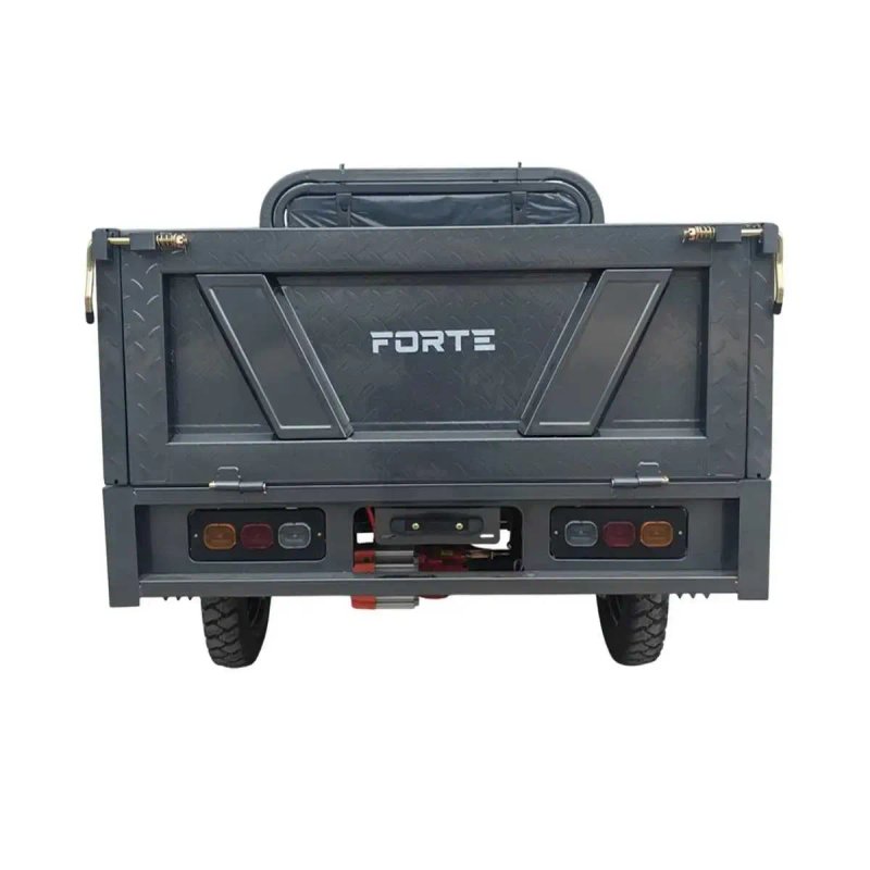 Вантажний електричний трицикл FORTE GP-1200-C Сірий — фото 4