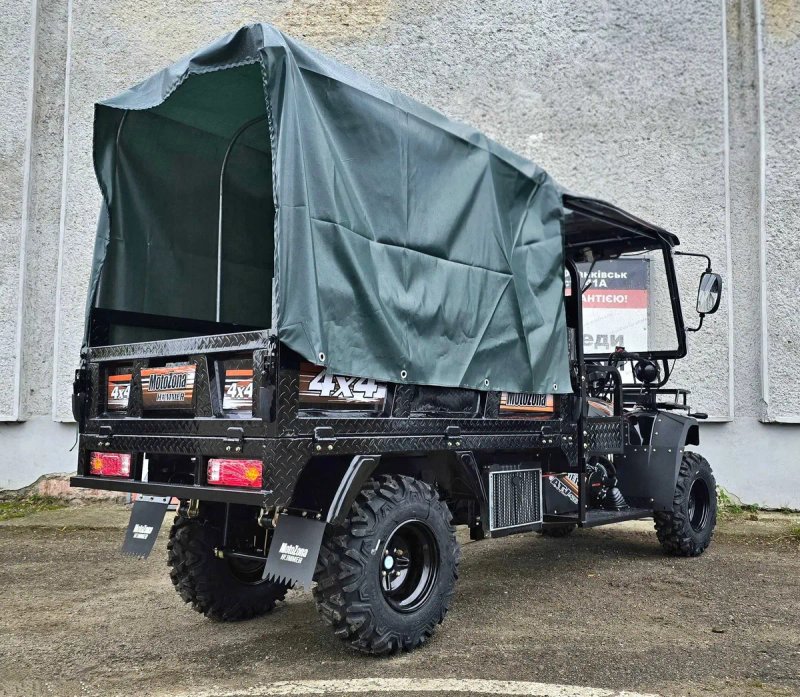 Вантажний Квадроцикл Hummer 400 4х4 H+L Black Новий! +Гарантія! — фото 8