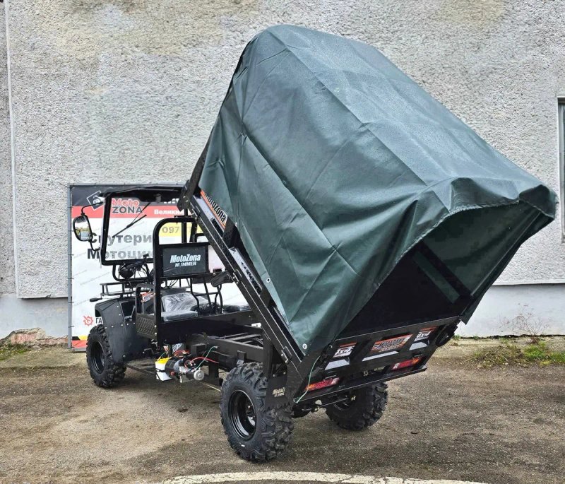 Вантажний квадроцикл Hummer 400cc Cargo (4x4) з кабіною та самоскидом! самий досконалий! H+L — фото 7