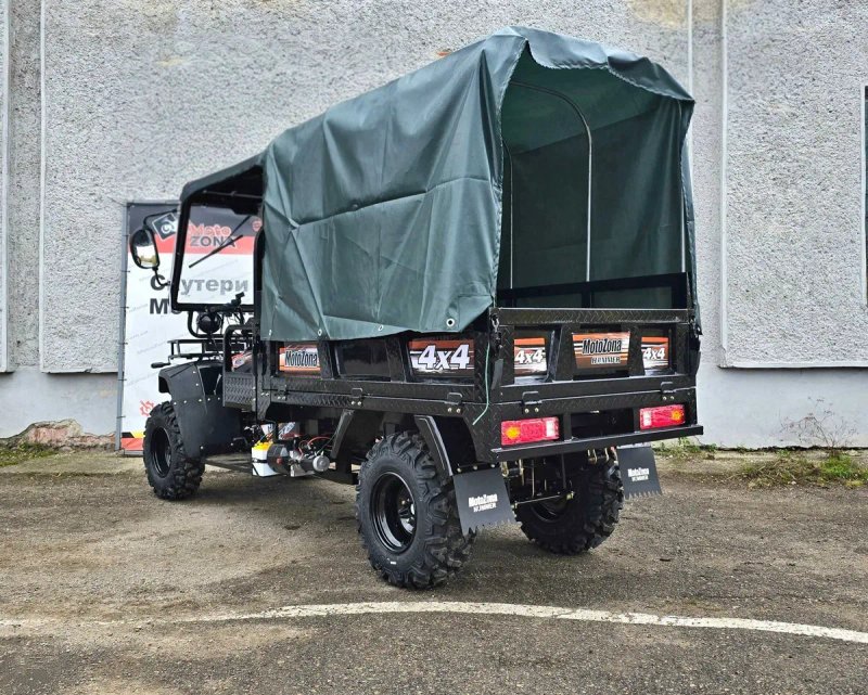 Вантажний квадроцикл Hummer 400cc Cargo (4x4) з кабіною та самоскидом! самий досконалий! H+L — фото 8