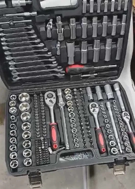 Великий набір ручних ключів головок NEW TOOLS216 (NW216-149) на 216 інструментів  Набор инструментов ключей — фото 3