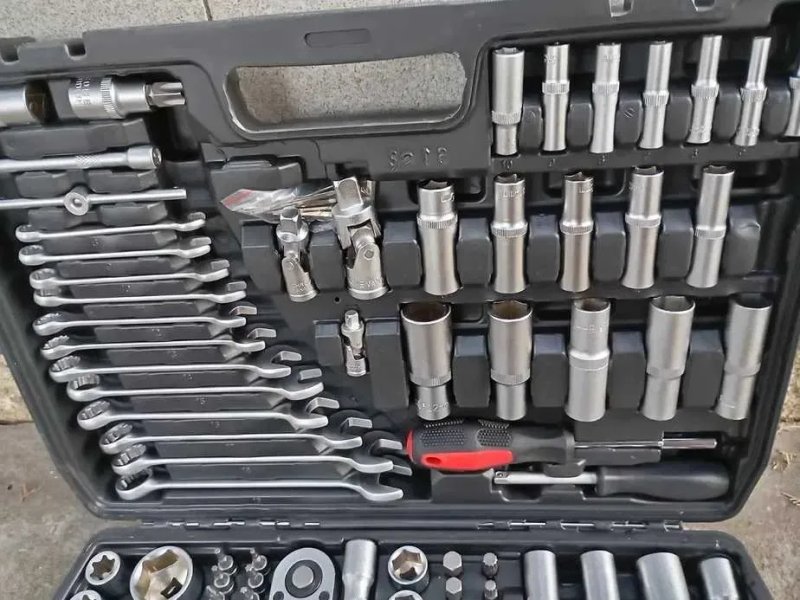 Великий набір ручних ключів головок NEW TOOLS216 (NW216-149) на 216 інструментів  Набор инструментов ключей — фото 5