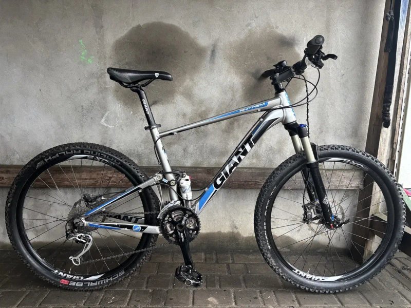Велосипед GIANT Anthem Гидравлика на DEORE XT Rock Shox Воздух Двухподвес как Новый!!! — фото 4