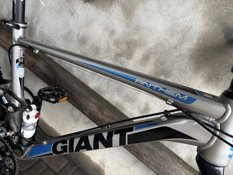 Велосипед GIANT Anthem Гидравлика на DEORE XT Rock Shox Воздух Двухподвес как Новый!!! — фото 5