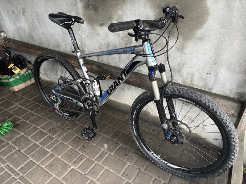 Велосипед GIANT Anthem Гидравлика на DEORE XT Rock Shox Воздух Двухподвес как Новый!!! — фото 7