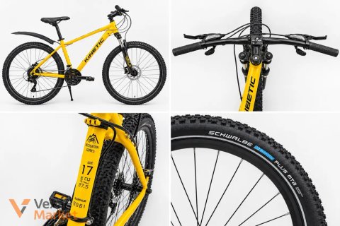 Велосипед KINETIC 27,5" рама 17" з покришками Schwalbe Marathon Plus MTB
