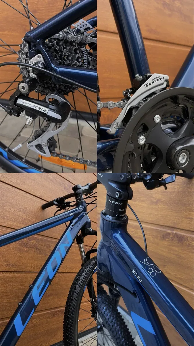 Велосипед LEON XC 80 27.5" (Cube Trek Scott Giant Pells Orbea Merida Cannondale Specialized Kellys Bulls Focus GT) — фото 7