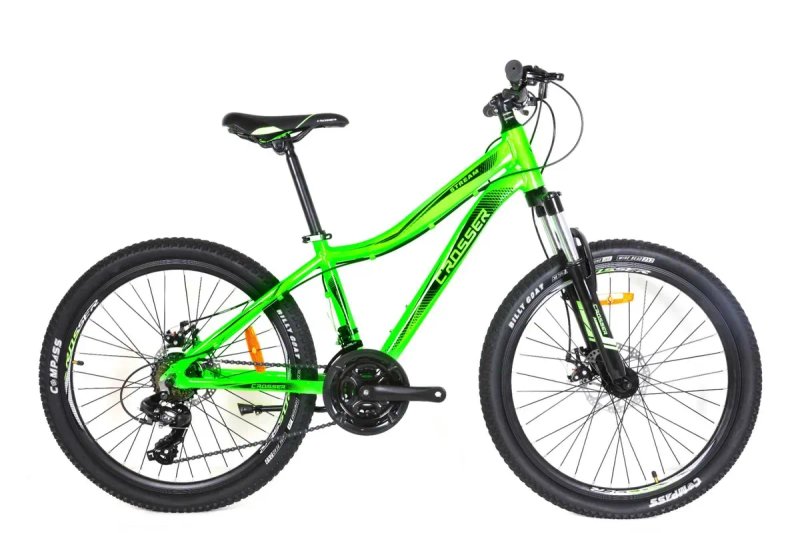 велосипед подростковый алюминиевый Crosser 24 и 26 Shimano Giant — фото 3