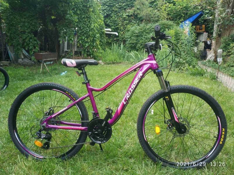 велосипед подростковый алюминиевый Crosser 24 и 26 Shimano Giant — фото 8