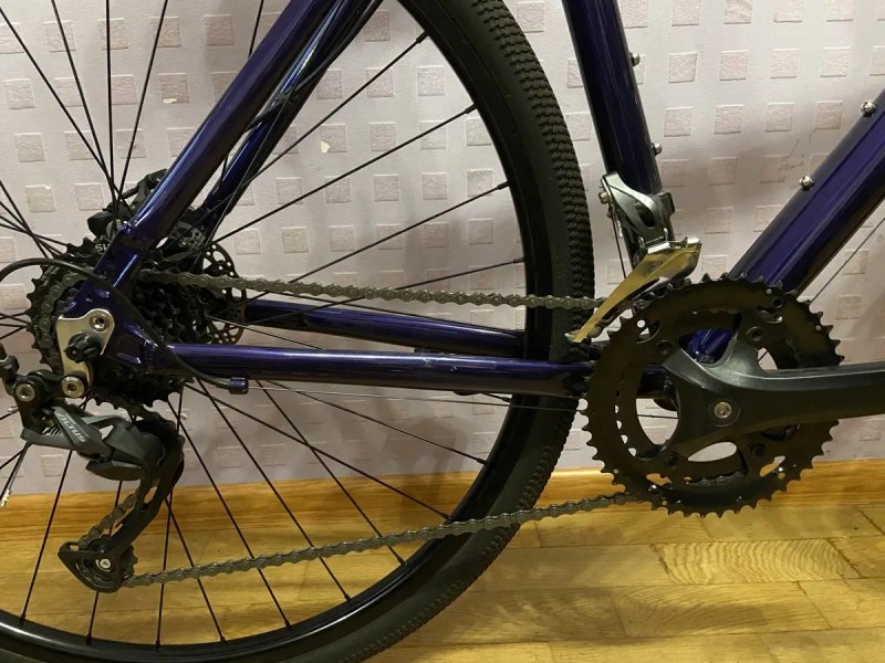 Велосипед Pride Rocx M Claris Shimano tektro Gravel гревел touring туринг состояние нового — фото 4