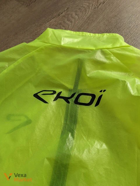 Велосипедна куртка EKOI Perf SHARK Neon Yellow Rain Jacket