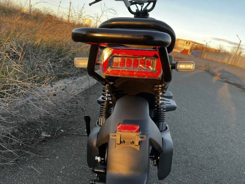 Велоскутер Crosser CR4 PRO LifePo 1200W 30AH синій електроскутер — фото 6