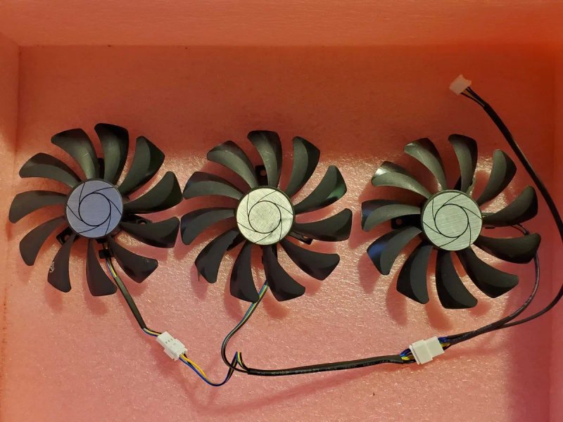 Вентилятор PowerLogic для MSI PLD09210S12HH (PLD09210B12HH) 86 мм 2шт — фото 5