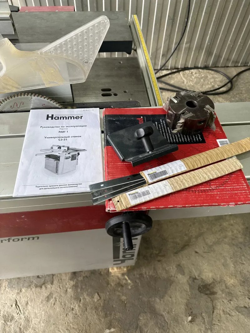 Верстат комбінований верстат Hammer C3 31 perform  рейсмус фуганок фрезер форматно-розкрійний станок Felder Hammer — фото 8
