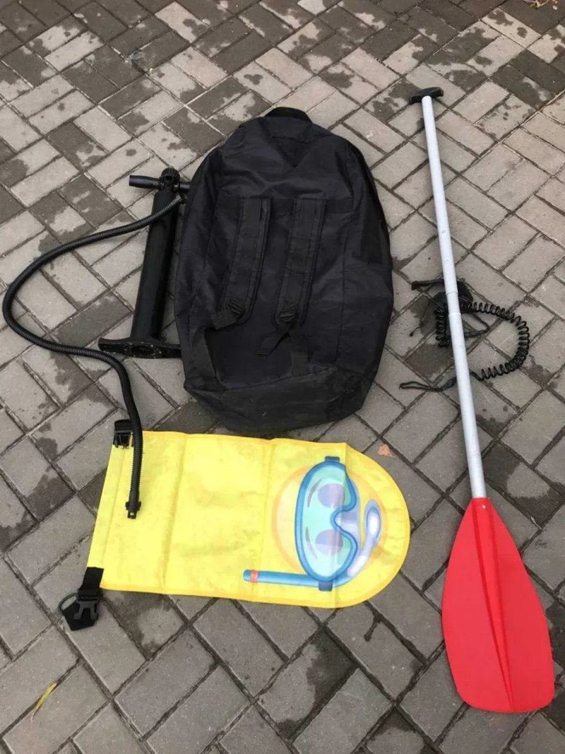Весло каяк байдарка колибри Twin Go One Go SUP CАП каякінг Riverday — фото 4