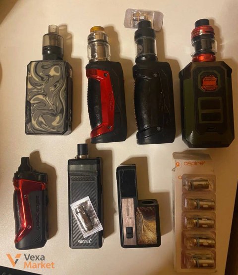 Вейпи та бокс моди Voopoo, Aegis, Vaporesso, Smoant