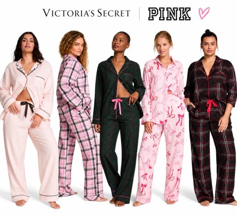 Victoria’s Secret піжама XS, S, M, L, XL , XXL фланель