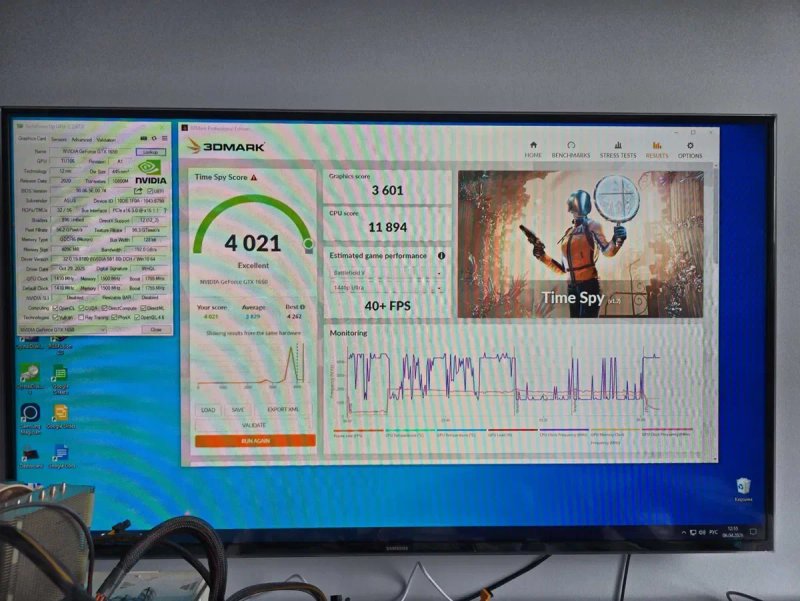Відеокарта ASUS TUF GAMING GTX 1650 4Gb GDDR6 Nvidia Geforce — фото 4