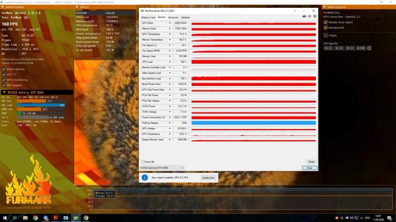 Відеокарта GIGABYTE GeForce RTX 5060 WINDFORCE MAX OC 8G GDDR7 | МАГАЗИН | Гарантія 90 днів — фото 6