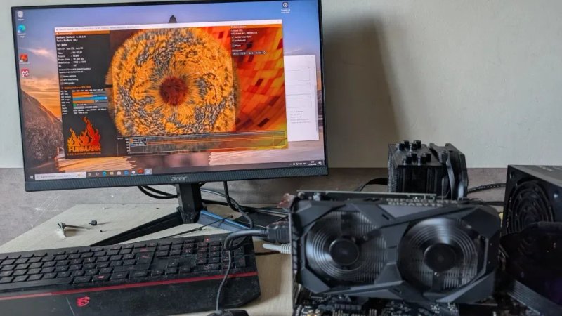Відеокарта GIGABYTE GeForce RTX3050 6Gb WINDFORCE OC V2 (GV-N3050WF2OCV2-6GD) — фото 4