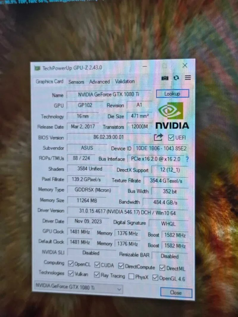 Видеокарта GTX1080ti 11gb Founders Edition в идеальном состоянии. Обслужена — фото 7