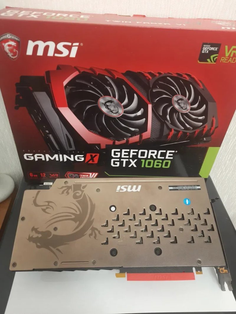 Видеокарта КАК новая MSI GTX 1060  3GB и другие — фото 3