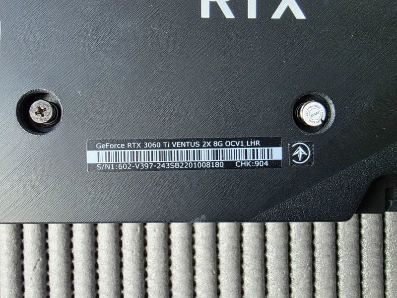 Відеокарта MSI GeForce RTX 3060 Ti Ventus X2 8GB GDDR6 — фото 3