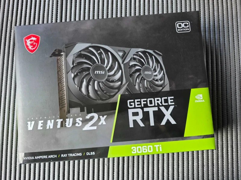 Відеокарта MSI GeForce RTX 3060 Ti Ventus X2 8GB GDDR6 — фото 4