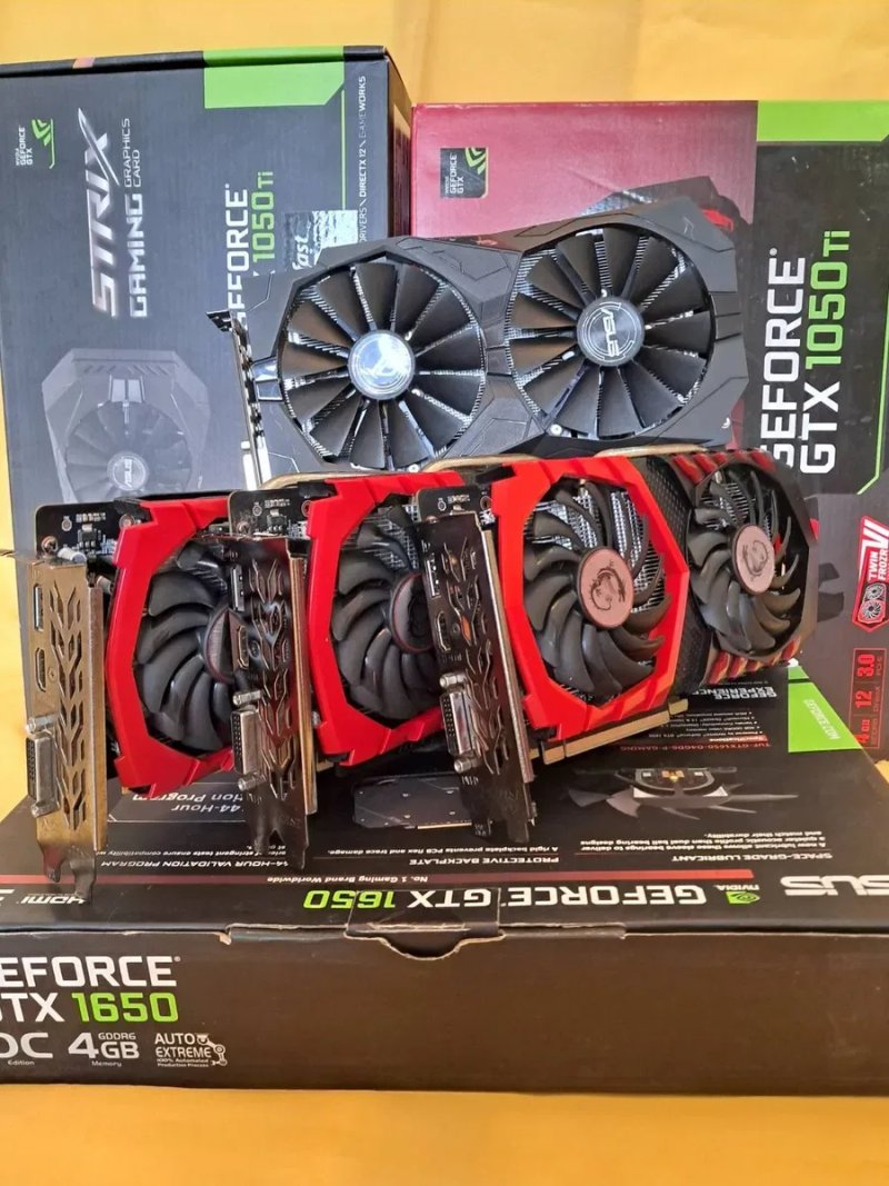 Видеокарта MSI GTX GAMING 1050 Ti 4GB КАК НОВАЯ! пломба и другие — фото 2