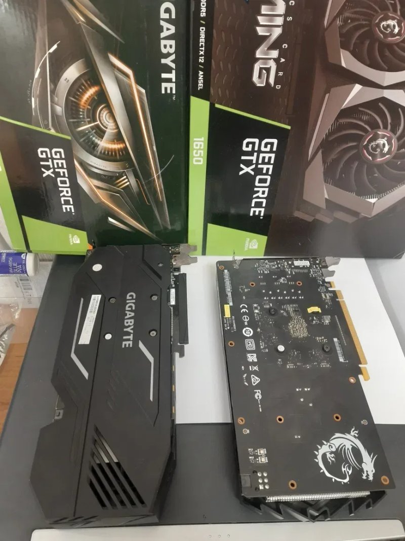 Видеокарта MSI GTX GAMING 1650 4GB КАК НОВАЯ! пломба и другие — фото 3