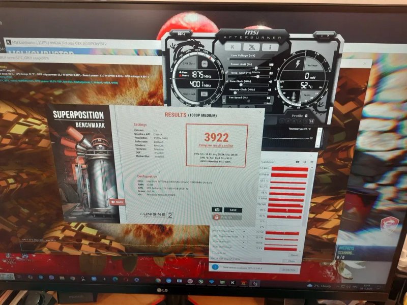 Видеокарта MSI GTX GAMING 1650 4GB КАК НОВАЯ! пломба и другие — фото 6