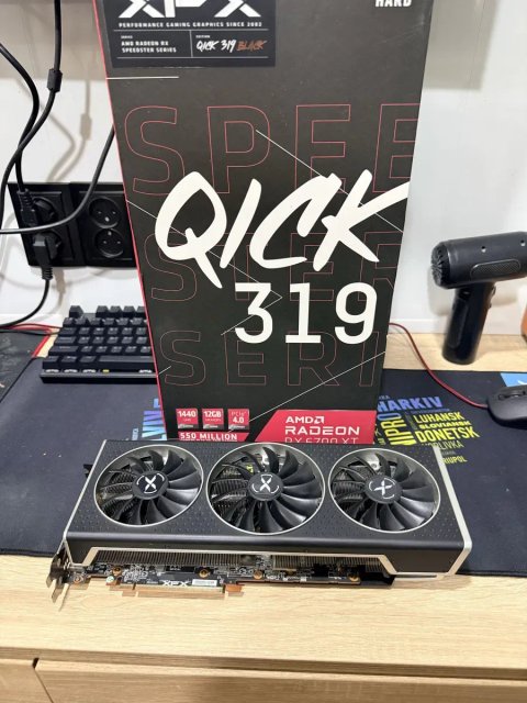Відеокарта потужна від XFX RX6700XT 12gb стан як с заводу!